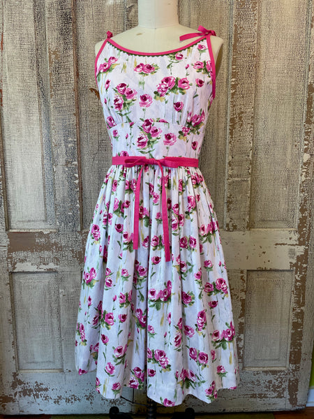Picnic Dress in Sweet Rose Print